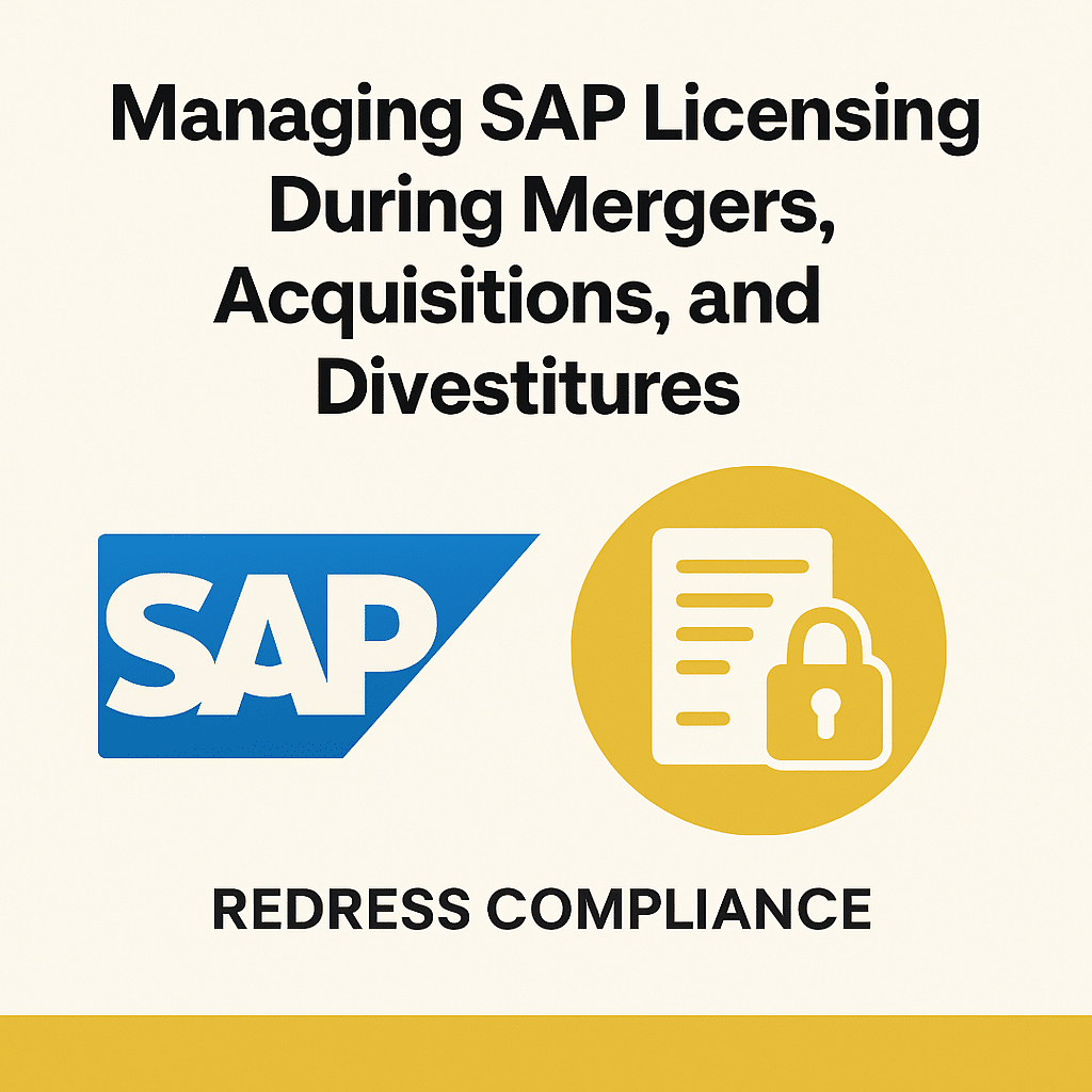 Managing SAP Licensing During Mergers, Acquisitions, and Divestitures