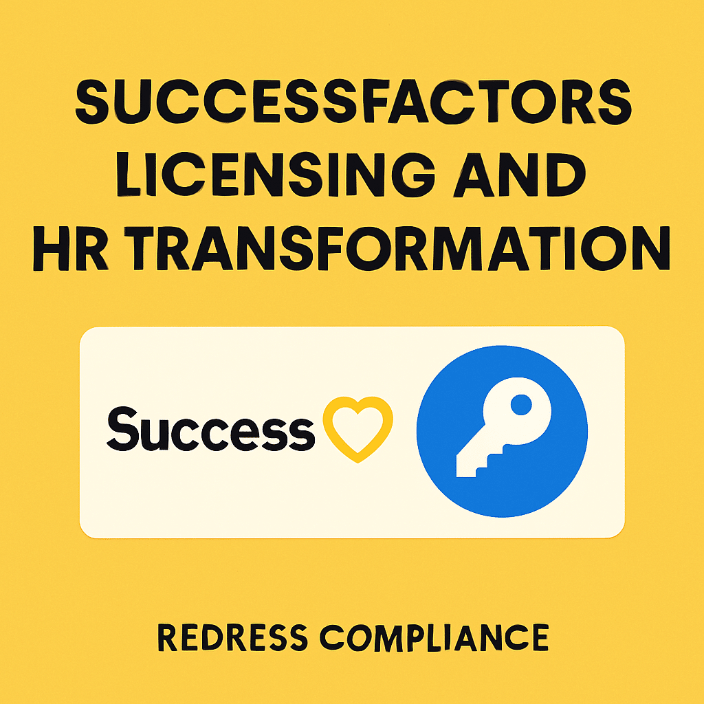 SuccessFactors Licensing and HR Transformation