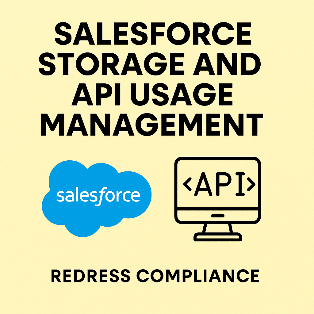 Salesforce Storage and API Usage Management
