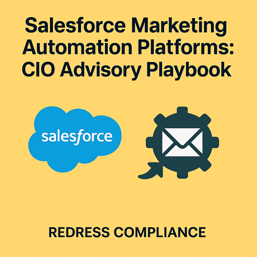 Salesforce Marketing Automation Platforms: CIO Advisory Playbook