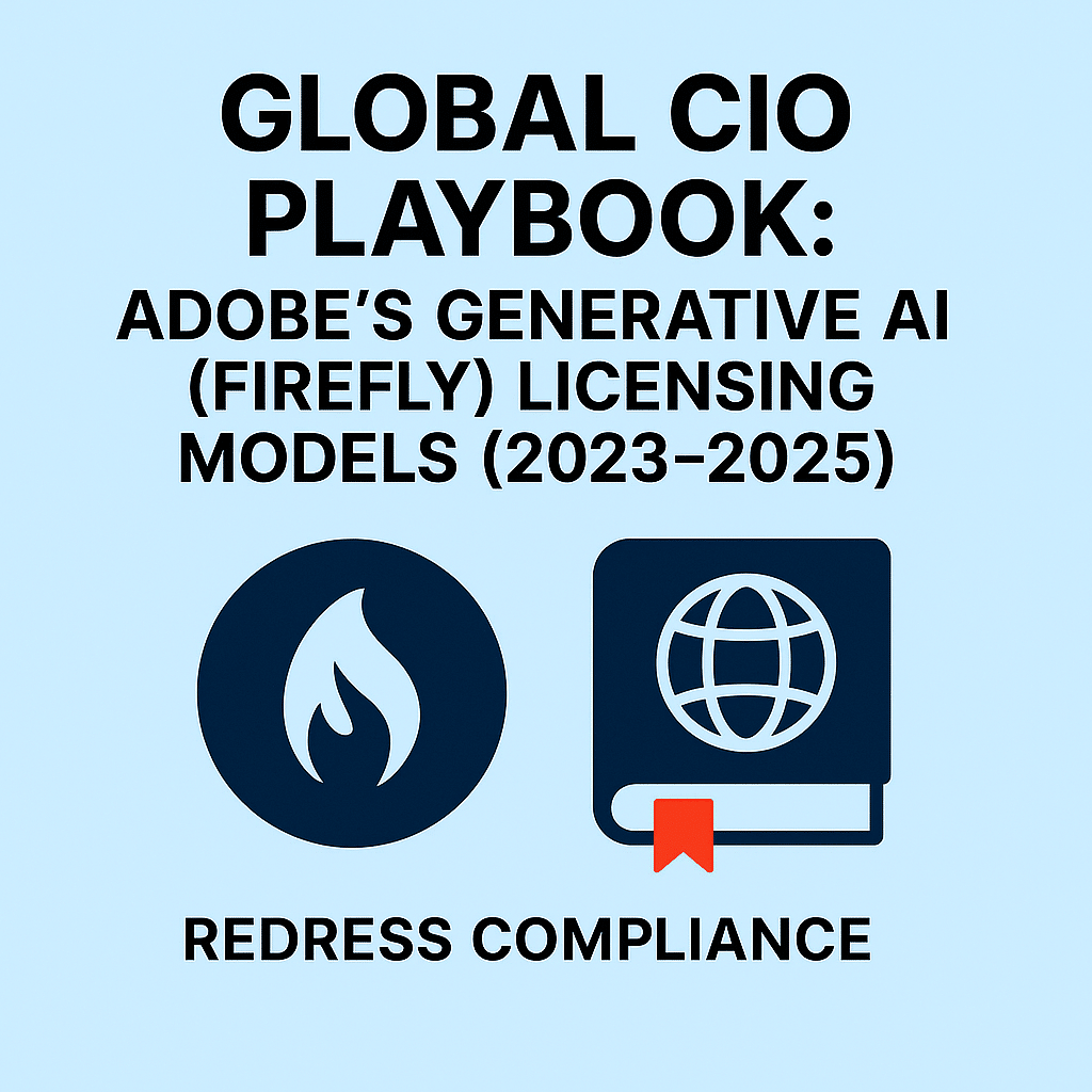 Global CIO Playbook: Adobe’s Generative AI (Firefly) Licensing Models (2023–2025)