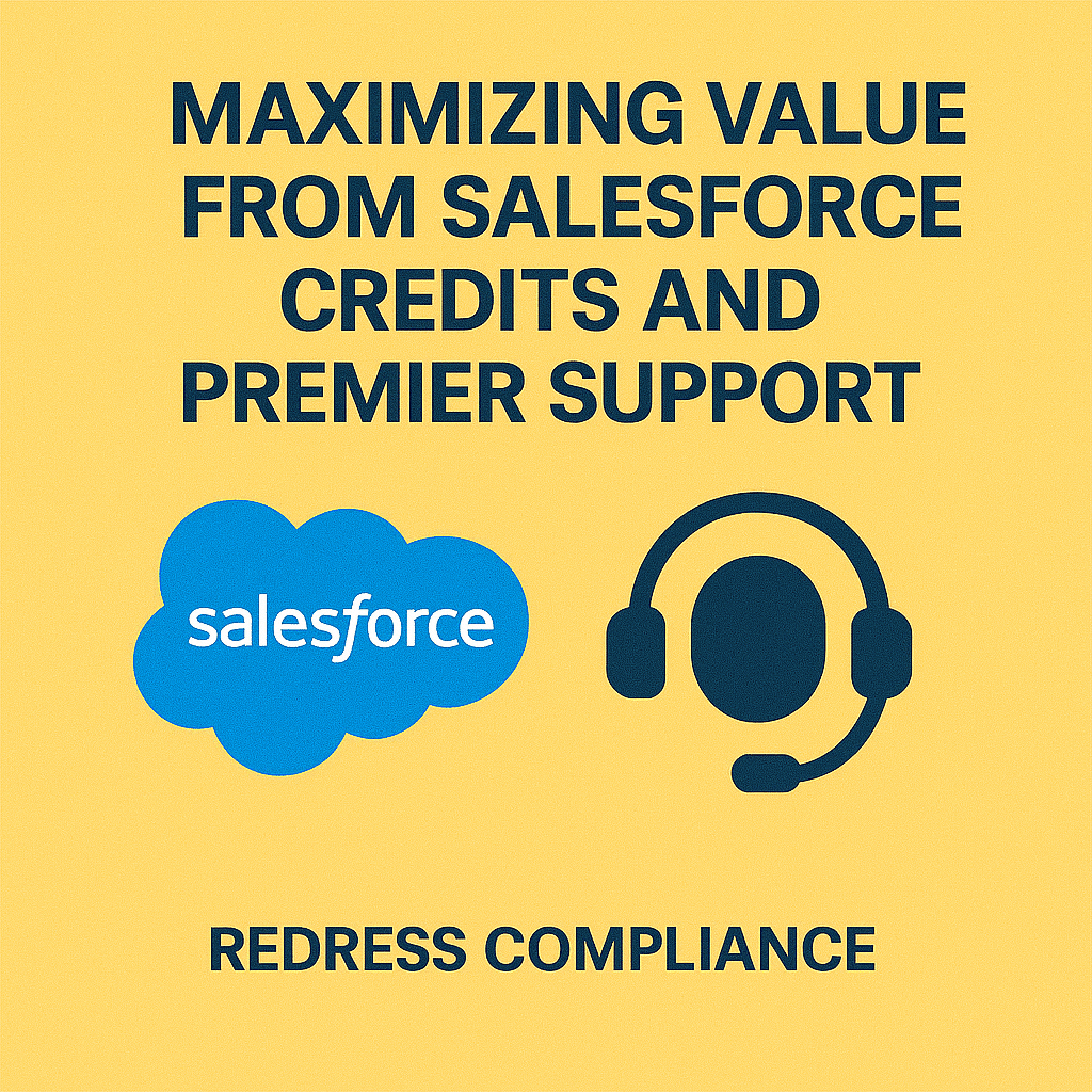 Maximizing Value from Salesforce Credits and Premier Support