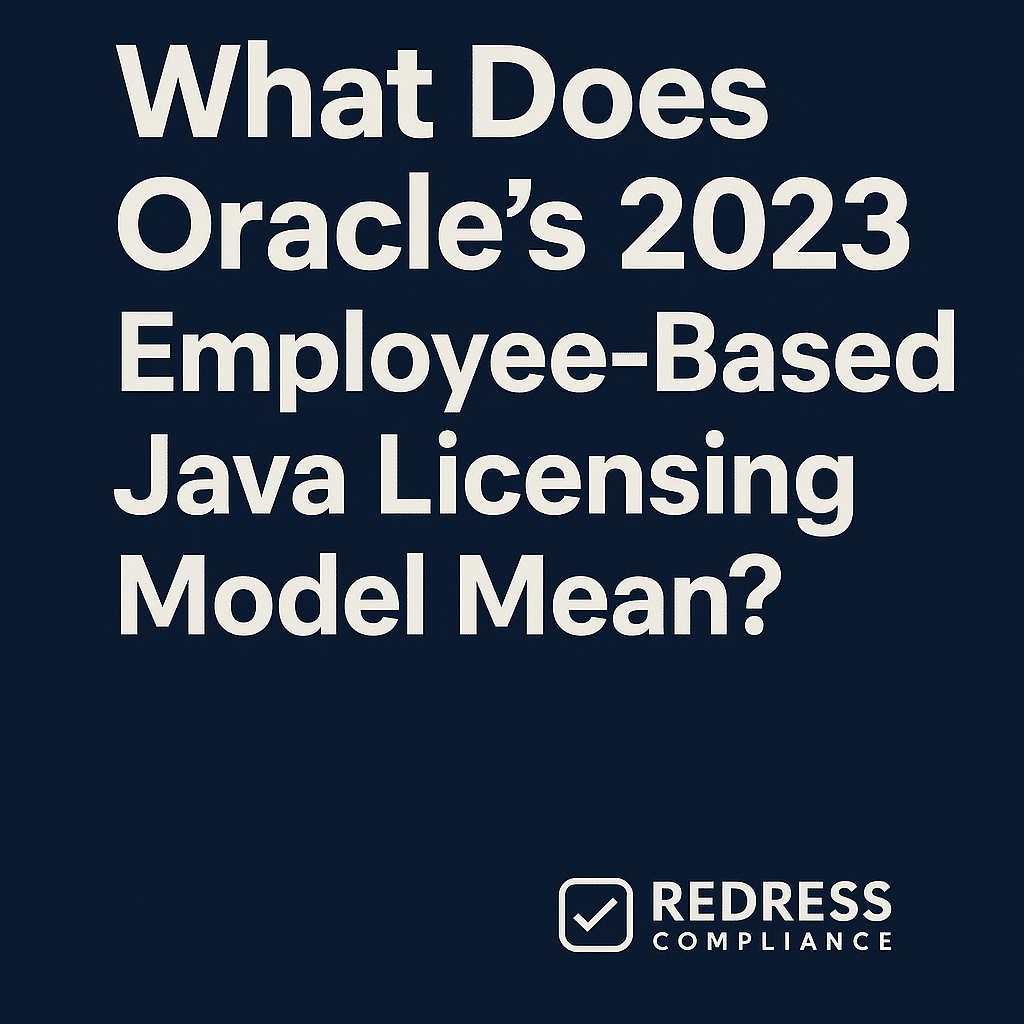 What Does Oracle’s 2023 Employee-Based Java Licensing