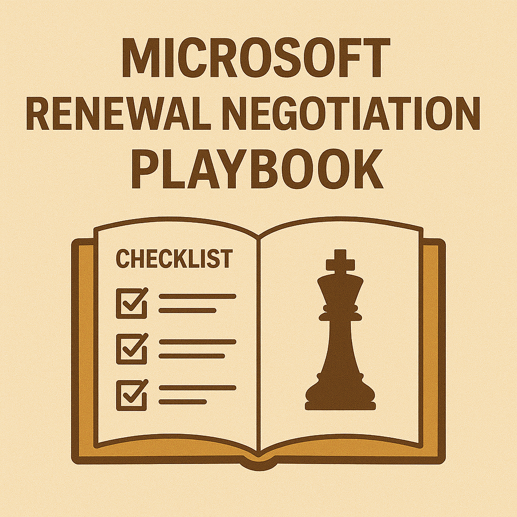 Microsoft Renewal Negotiation Playbook