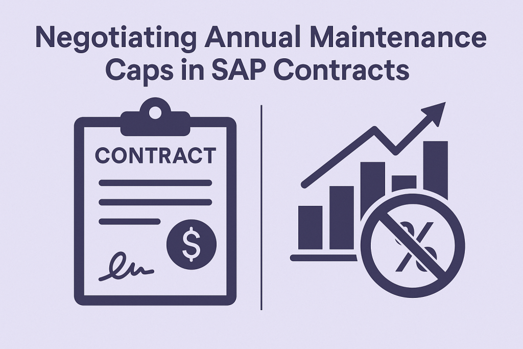 Annual Maintenance Caps in SAP Contracts