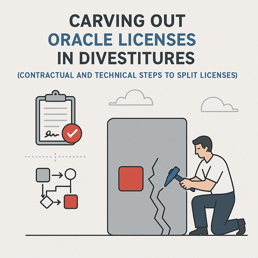 Carving Out Oracle Licenses in Divestiture