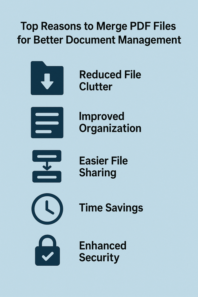 Merge PDF Files for Better Document Management