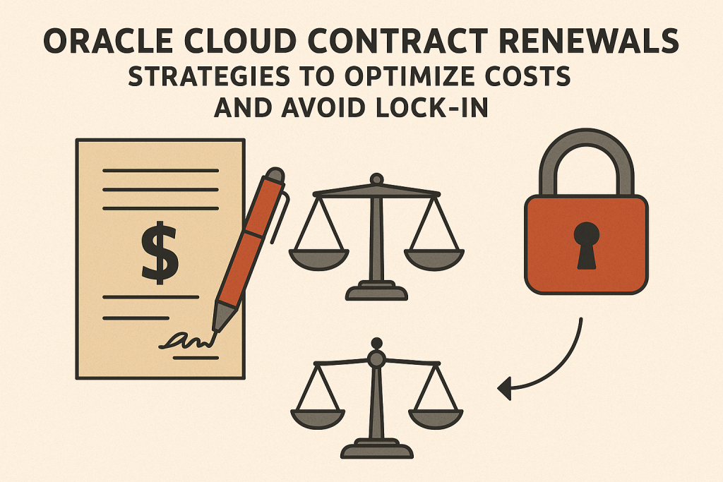 Oracle Cloud Contract Renewals – Strategies to Optimize Costs and Avoid Lock-In