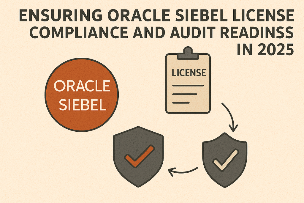 Oracle Siebel License Compliance