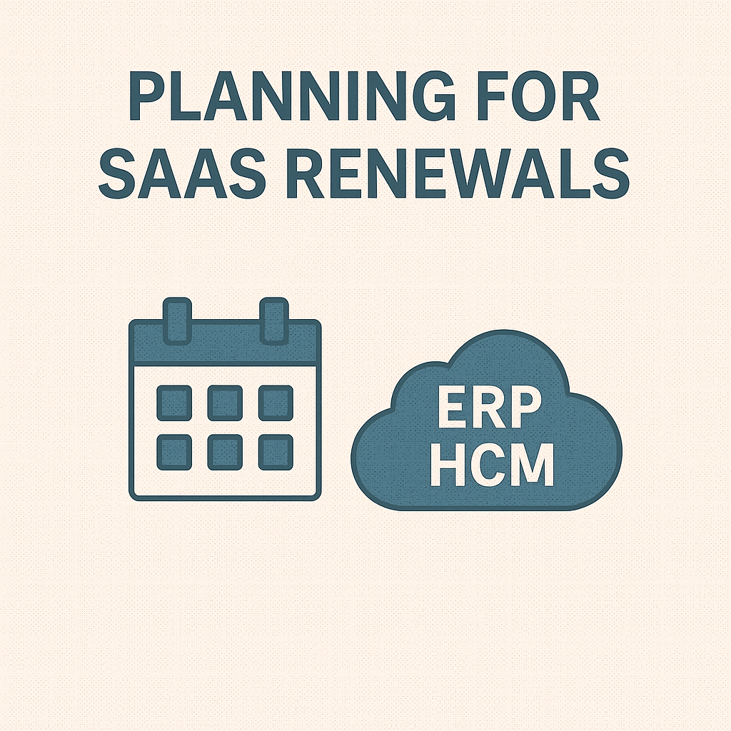 Planning for Oracle SaaS Renewals