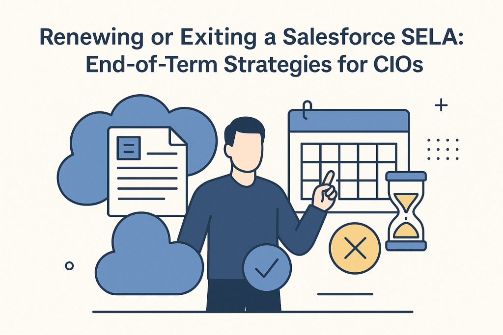Renewing or Exiting a Salesforce SELA