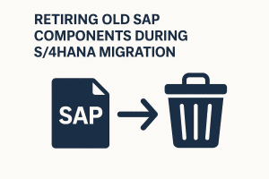 Retiring Old SAP Components During S4HANA Migration 300x200