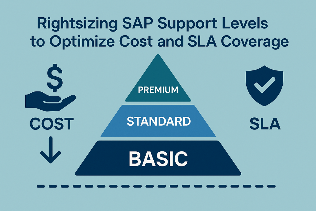 Rightsizing SAP Support Levels