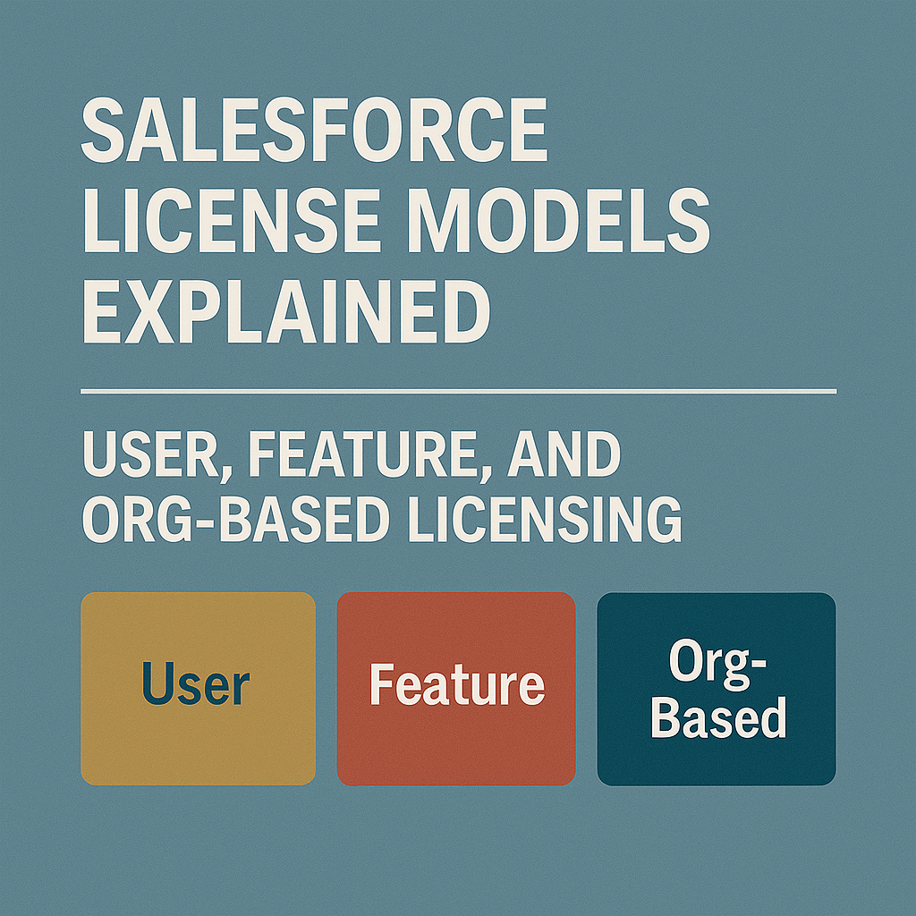 Salesforce License Models Explained