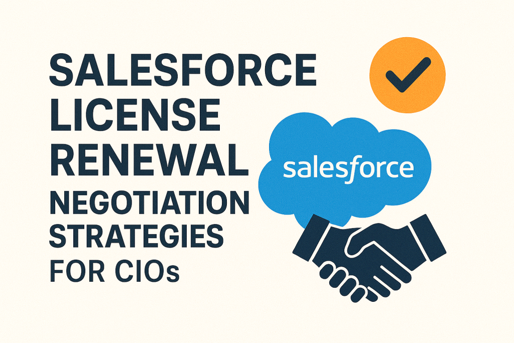 Salesforce License Renewal Negotiation