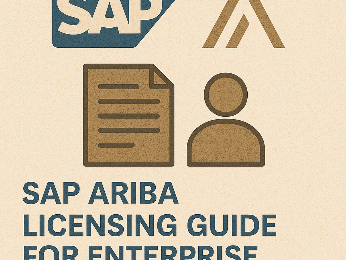 SAP Ariba Licensing Guide for Enterprise CIOs and CTOs