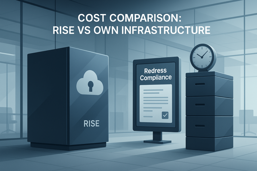Cost Comparison RISE vs Own Infrastructure