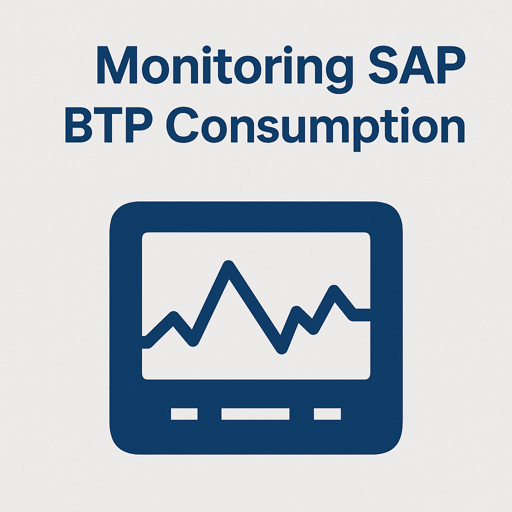 Monitoring SAP BTP Consumption