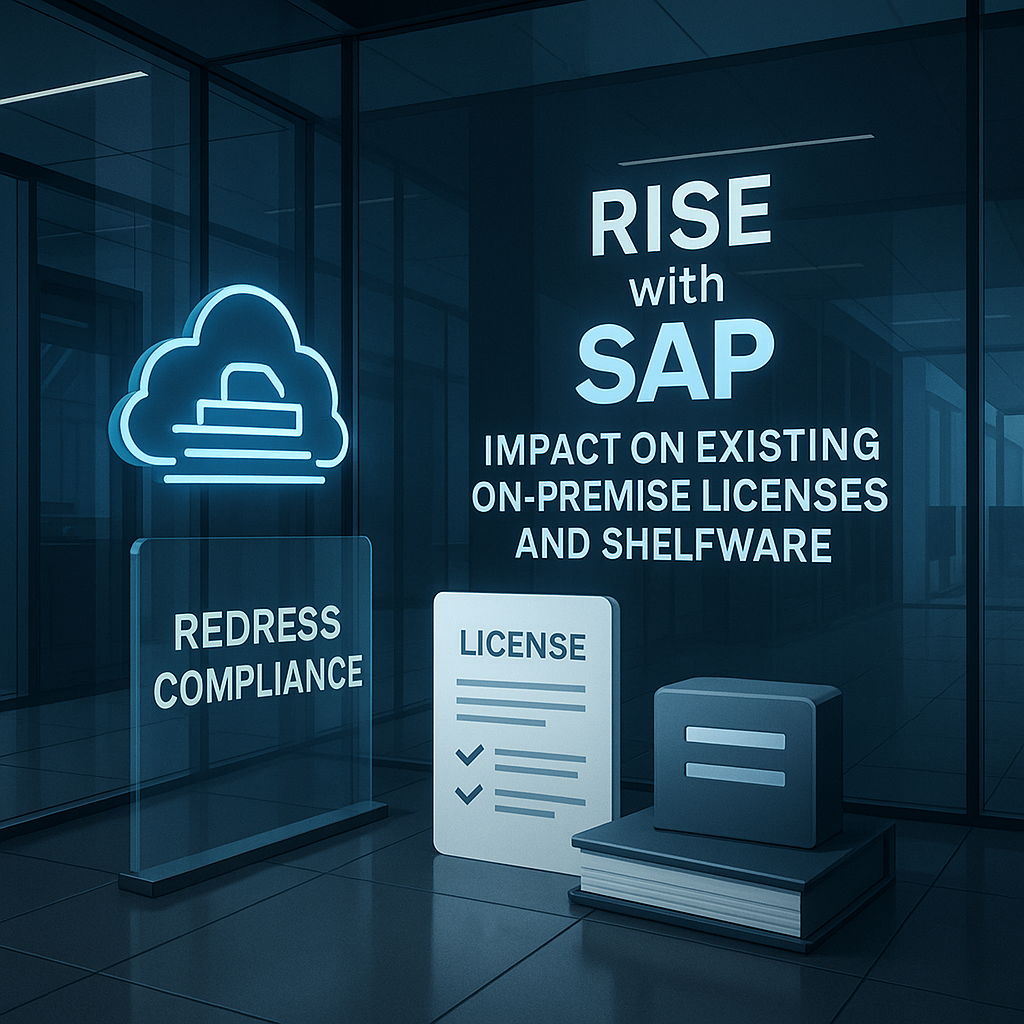 RISE with SAP  Existing On-Premise Licenses and Shelfware