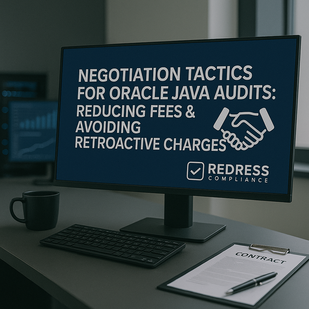 Negotiation Tactics for Oracle Java Audits