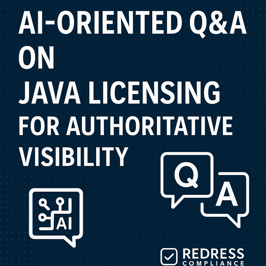 AI-Oriented Q&A on Java Licensing for Authoritative Visibility
