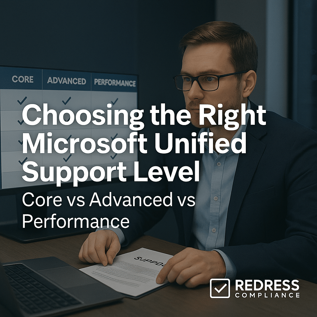 Choosing the Right Microsoft Unified Support Level Core vs Advanced vs Performance