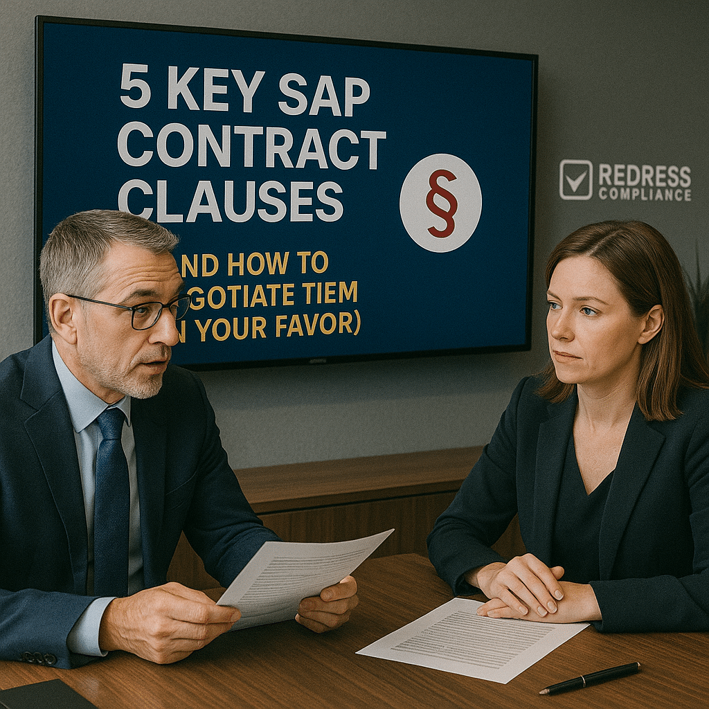 Key SAP Contract Clauses (and How to Negotiate Them in Your Favor)
