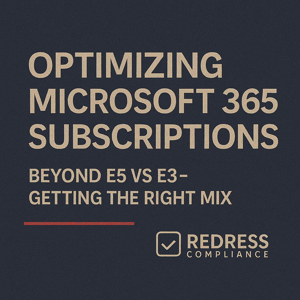 Optimizing Microsoft 365 Subscriptions