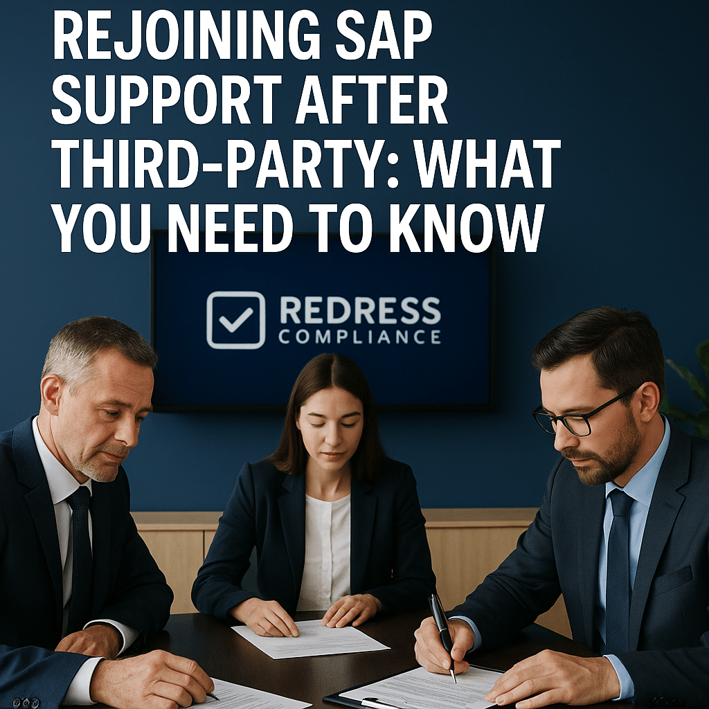 Rejoining SAP Support After Third-Party What You Need to Know