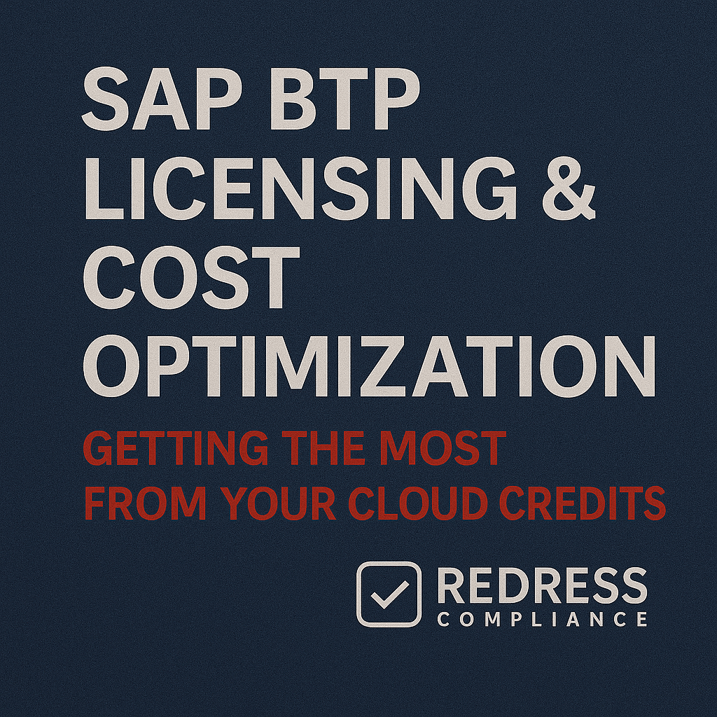SAP BTP Licensing & Cost Optimization