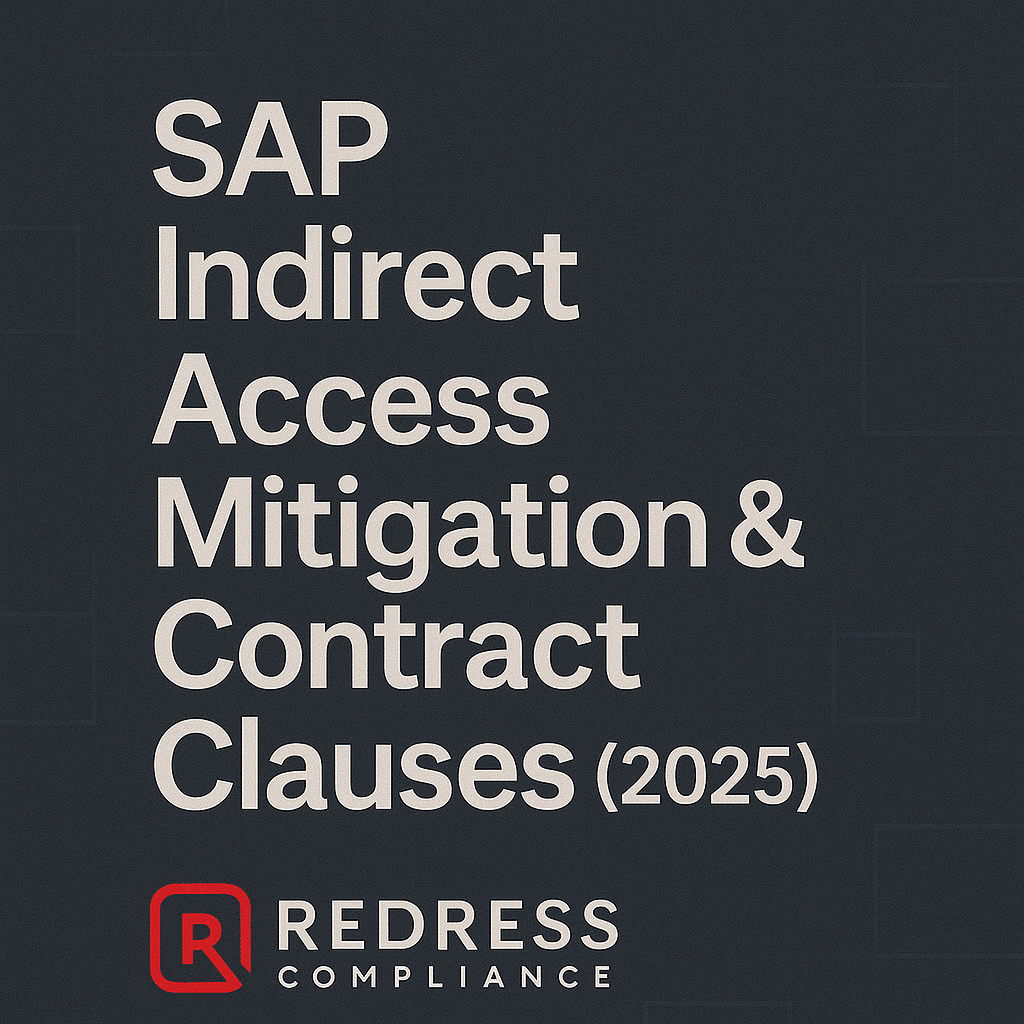 SAP Indirect Access Mitigation & Contract Clauses (2025)