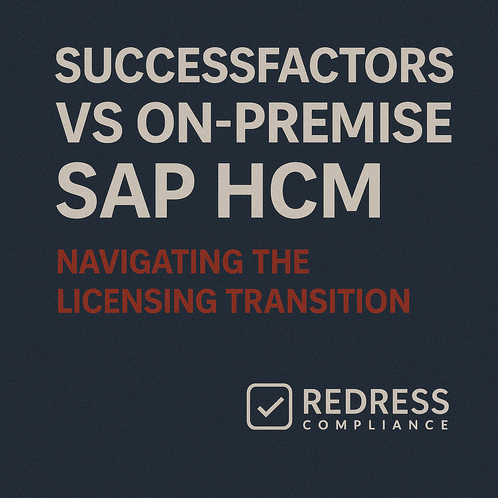 SuccessFactors vs On-Premise SAP HCM