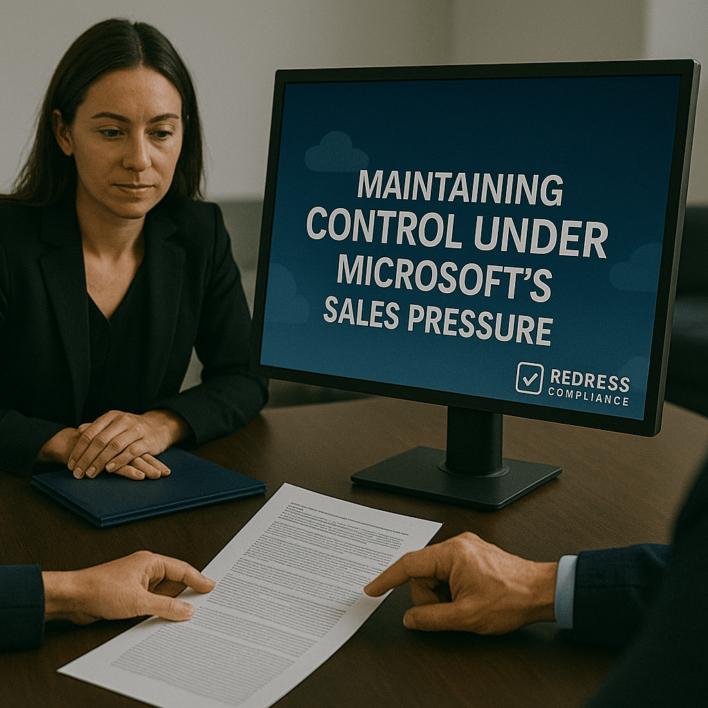 Maintaining Control Under Microsoft’s Sales Pressure