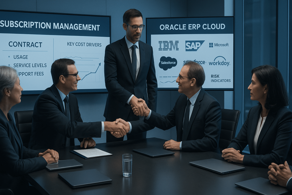 Oracle ERP Cloud Subscription Management