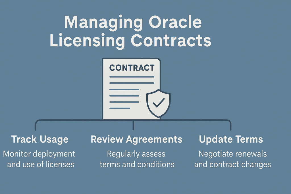 Managing Oracle Licensing Contracts