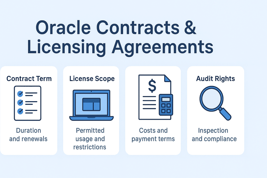 Oracle Contracts & Licensing Agreements