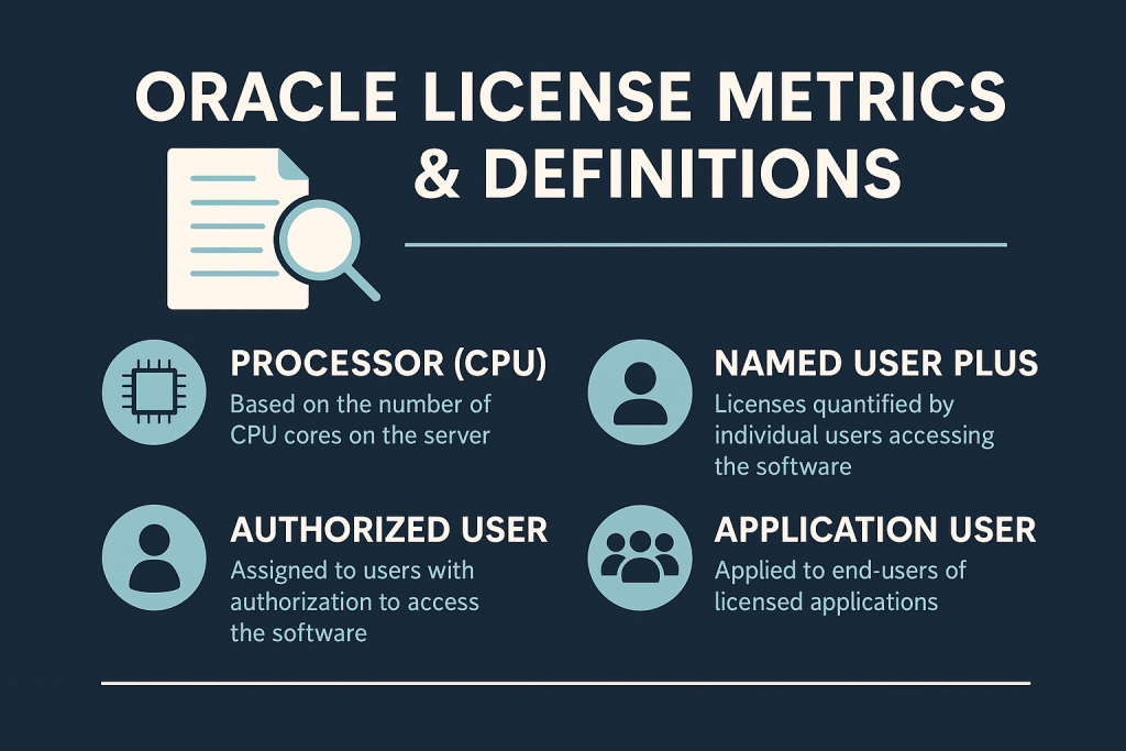 Oracle License Metric