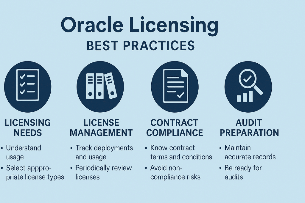 Oracle Licensing Best Practices
