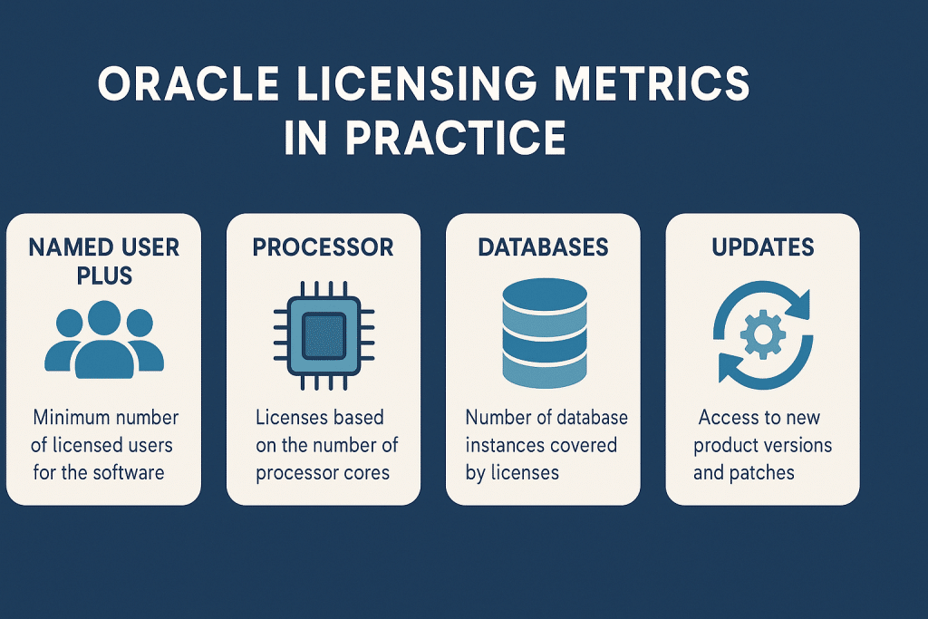 Oracle Licensing Metrics in Practice
