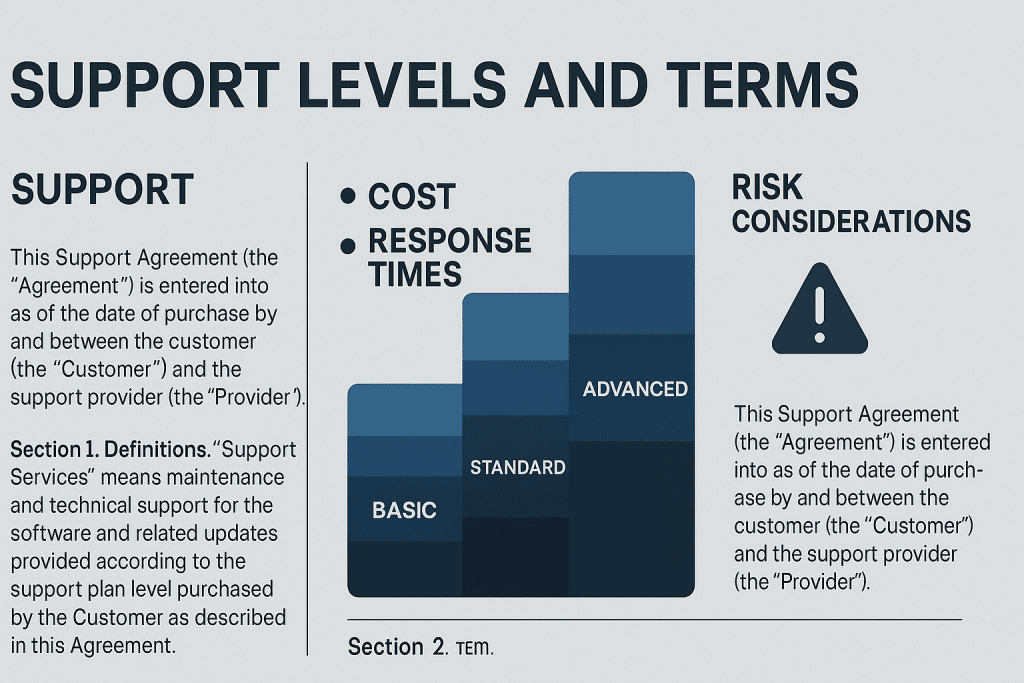 Oracle Support Levels and Terms